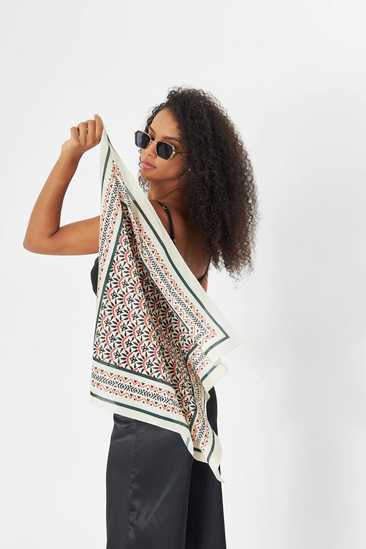 Cotton Bandana Scarf 27.5"