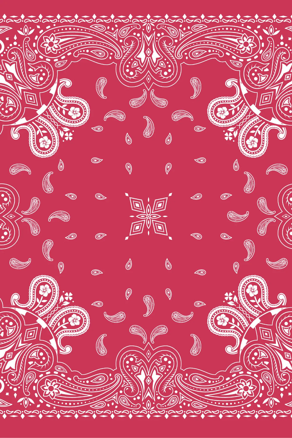 Pamuk Bandana - Pamuklu Bandana Fular Günlük Kullanım Için