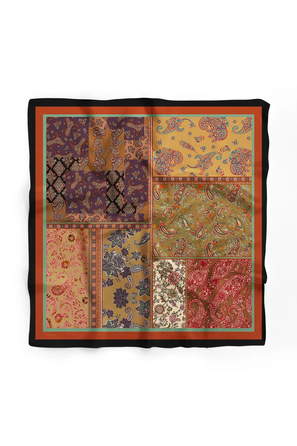 Kadın Etnik Desenli Fular Bandana - Stil Sahibi Kadın Bandana Fular