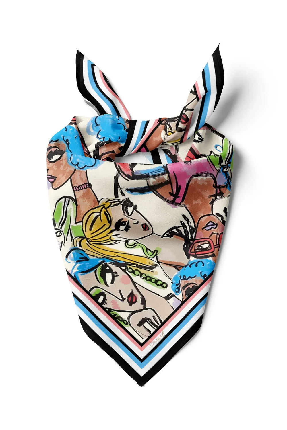 Stilist Fular - Kadın Fular Şık Kombinler Için