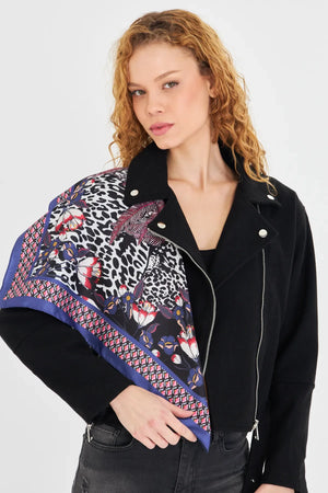 Kadın Fular Bandana - Stil Sahibi Kadın Bandana Fular