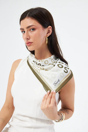 Fular Bandana 70Cm - Stil Sahibi Kadın Bandana Fular