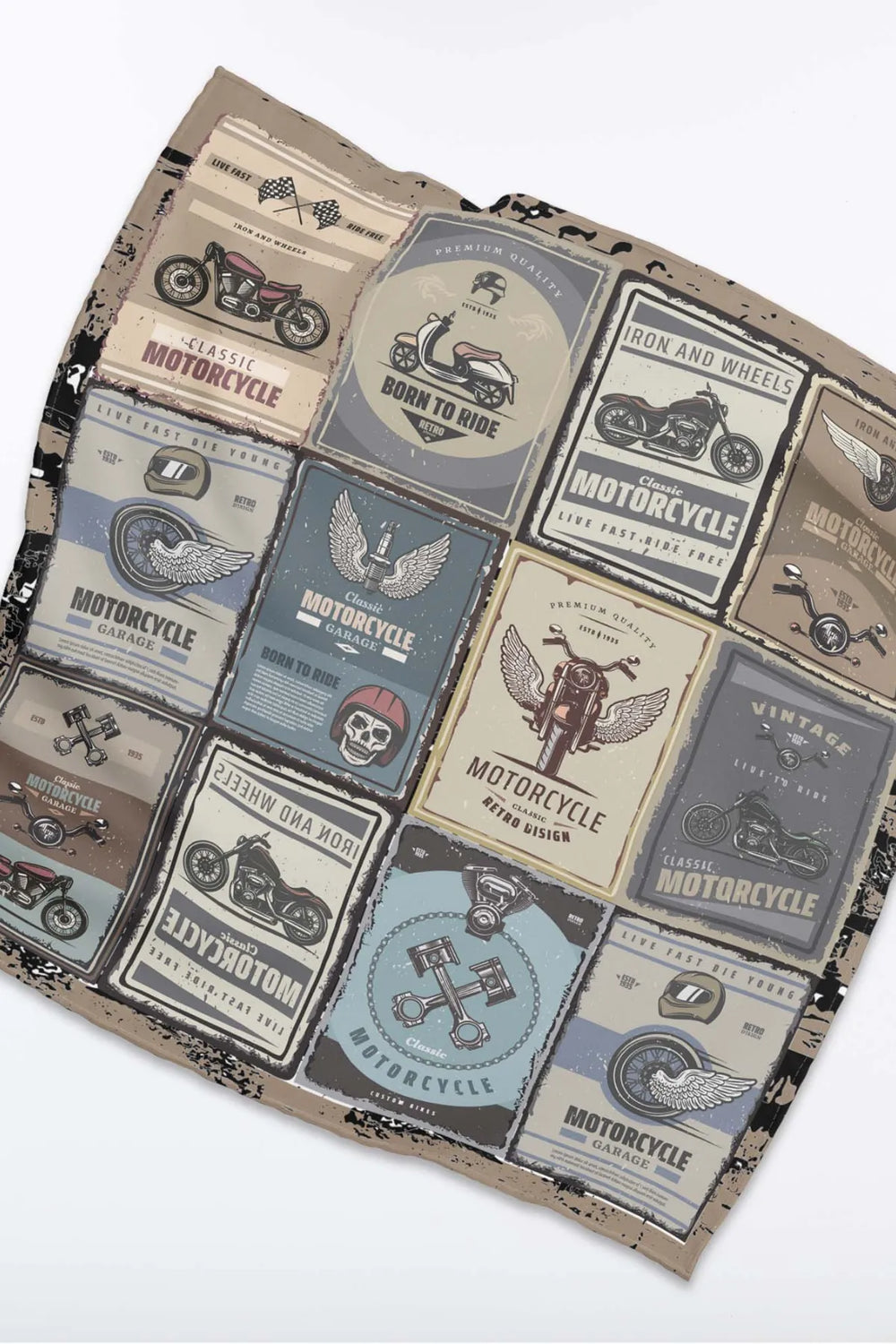 Motorcu Bandanası - Unisex Motorcu Bandanası