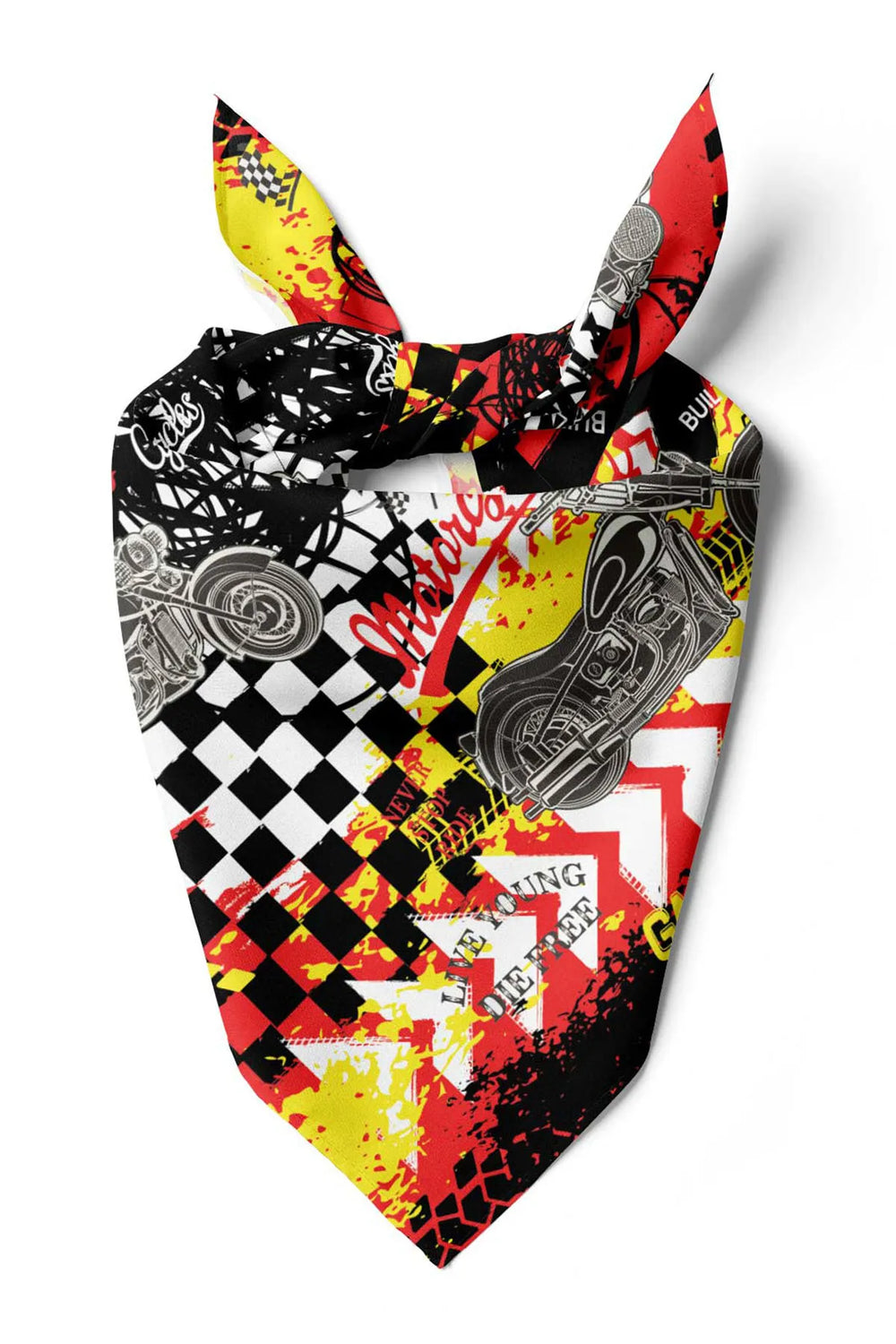 Motorcu Bandanası - Unisex Motorcu Bandanası