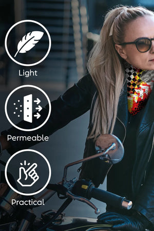 Motorcu Bandanası - Unisex Motorcu Bandanası