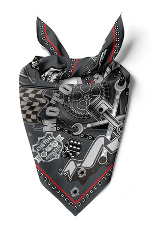 Motorcu Bandanası - Unisex Motorcu Bandanası