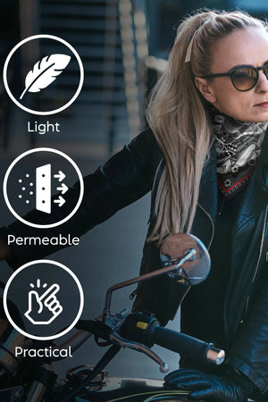 Motorcu Bandanası - Unisex Motorcu Bandanası