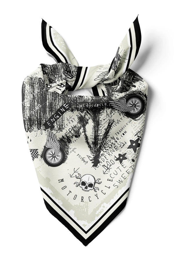 Motorcu Bandanası - Unisex Motorcu Bandanası