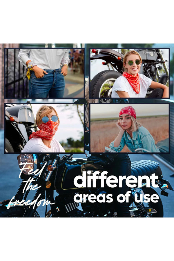 Motorcu Bandanası - Unisex Motorcu Bandanası