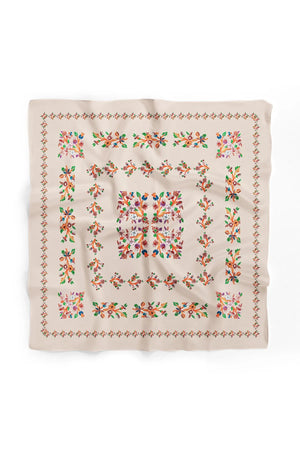 Pamuk Bandana Fular 70Cm - Pamuklu Bandana Fular Günlük Kullanım Için