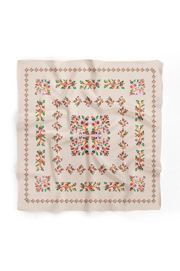 Pamuk Bandana Fular 70Cm - Pamuklu Bandana Fular Günlük Kullanım Için