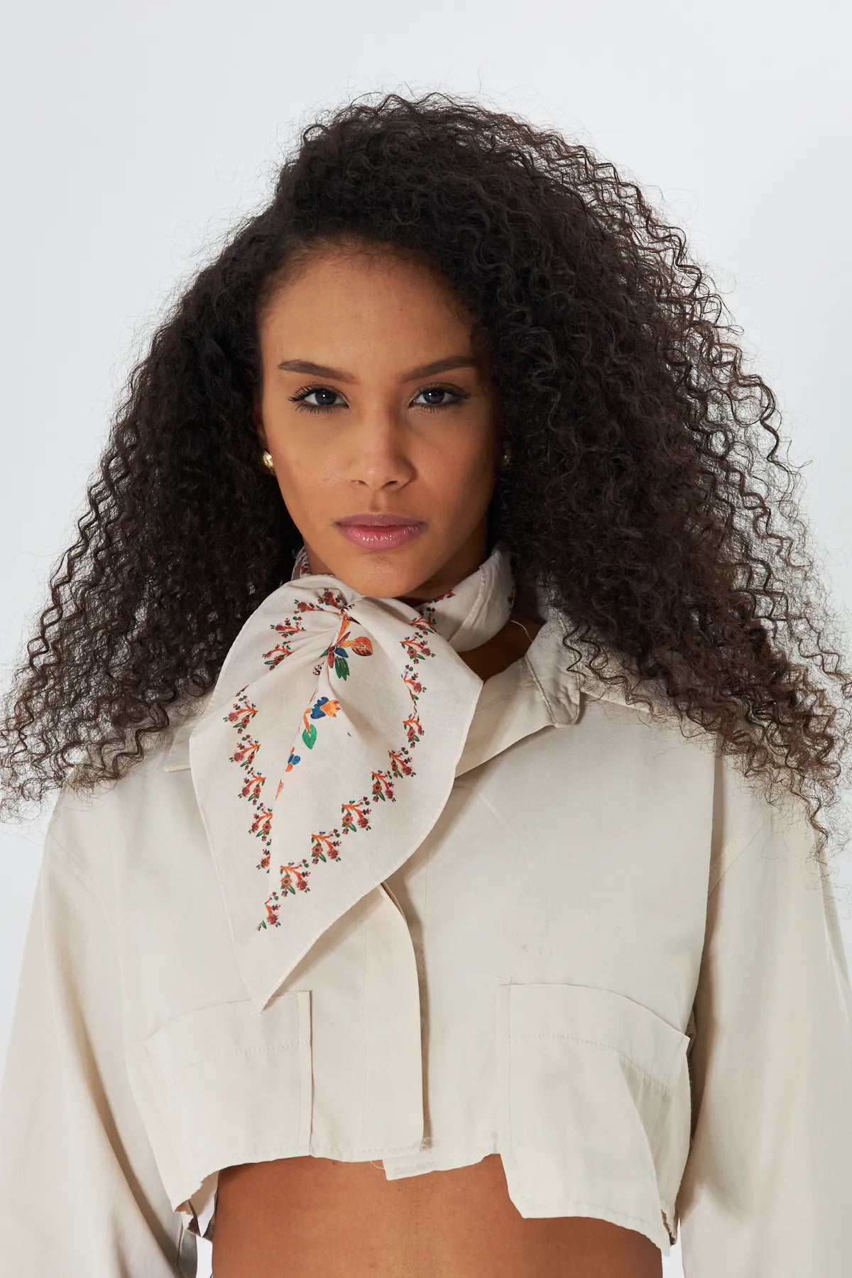 Cotton Bandana Scarf 27.5"