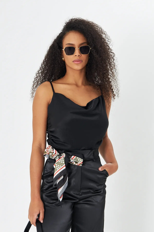 Pamuk Bandana Fular 70Cm - Pamuklu Bandana Fular Günlük Kullanım Için