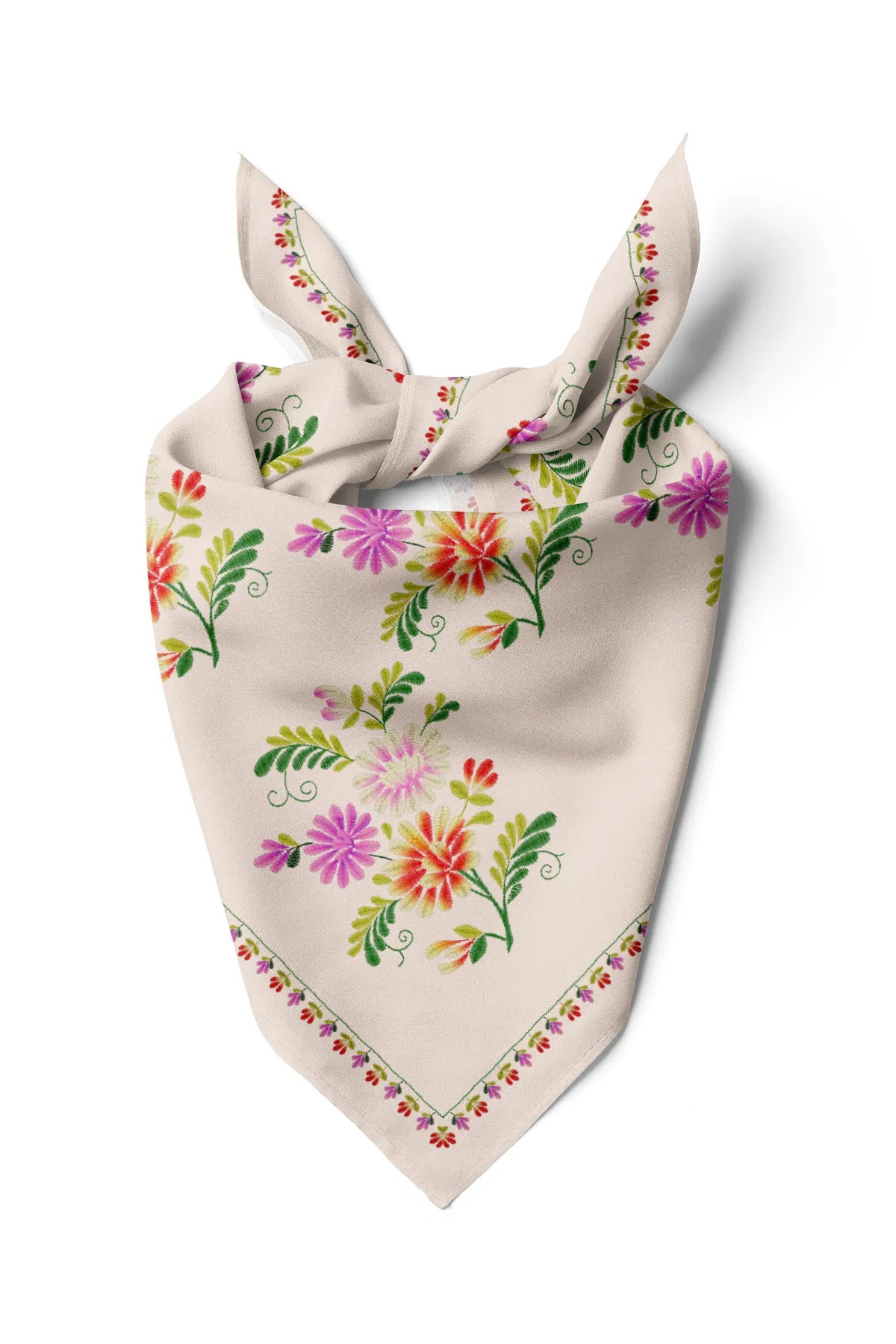 Cotton Bandana Scarf 27.5"