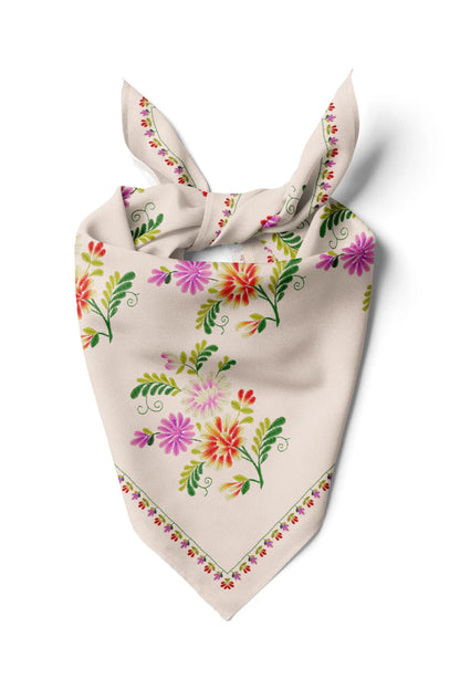 Cotton Bandana Scarf 27.5"