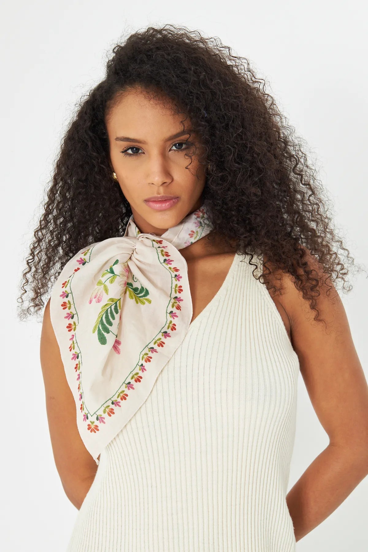 Cotton Bandana Scarf 27.5"