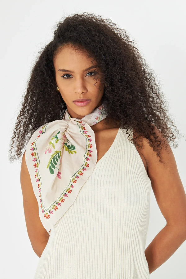 Pamuk Bandana Fular 70Cm - Pamuklu Bandana Fular Günlük Kullanım Için