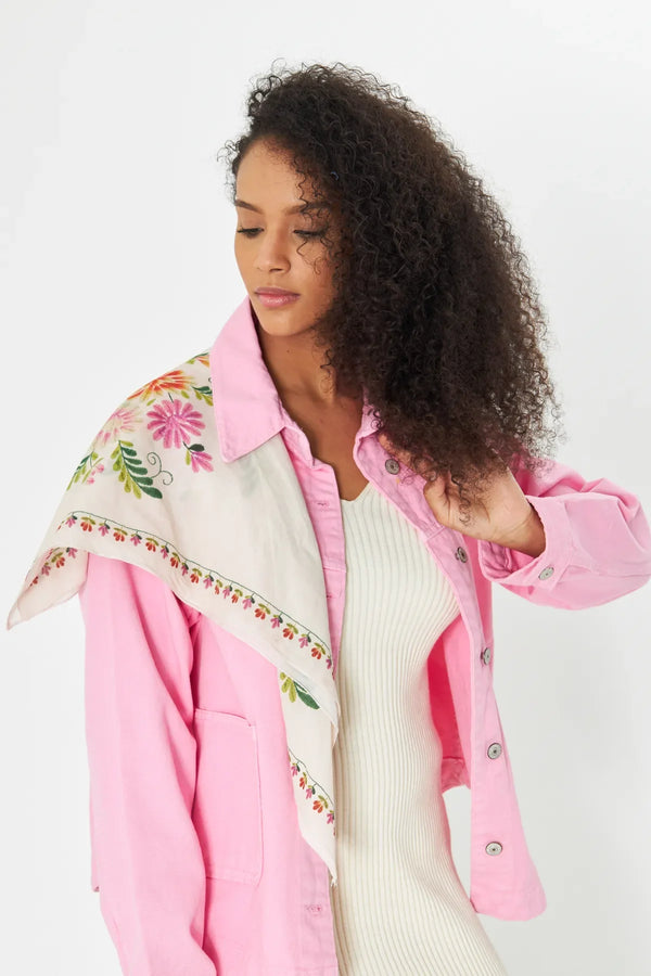 Pamuk Bandana Fular 70Cm - Pamuklu Bandana Fular Günlük Kullanım Için