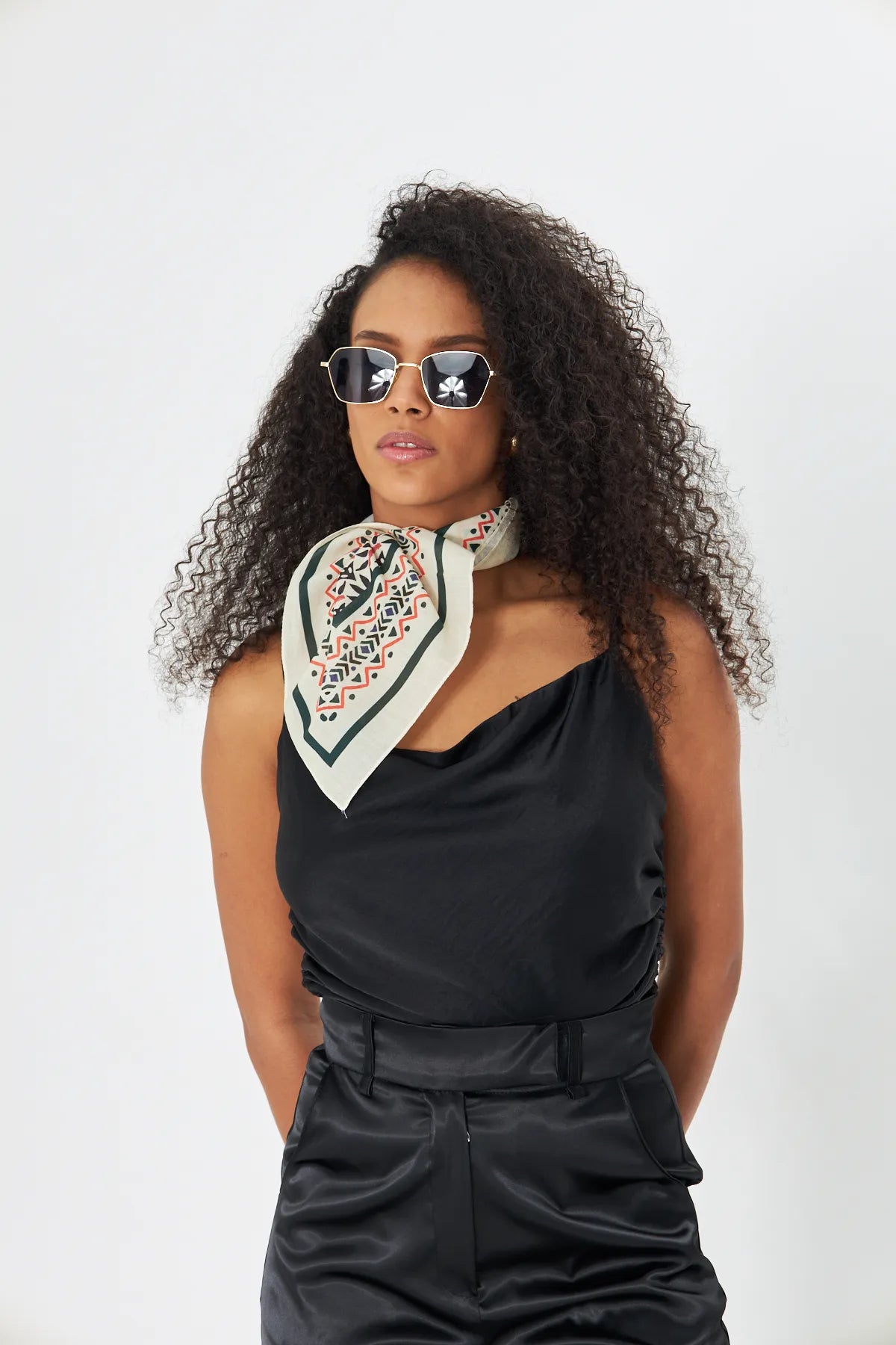 Cotton Bandana Scarf 27.5"