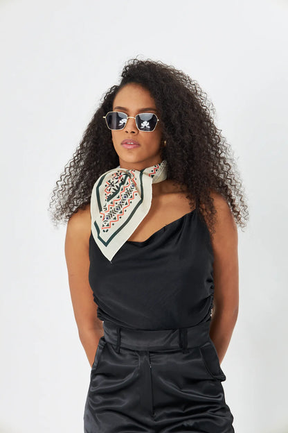 Cotton Bandana Scarf 27.5"