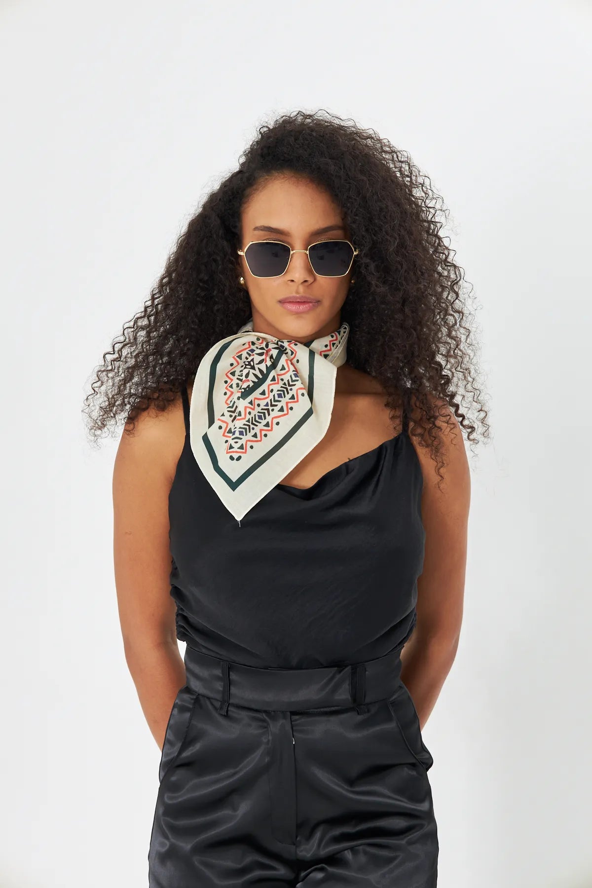 Cotton Bandana Scarf 27.5"