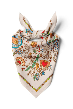 Pamuk Bandana Fular 70Cm - Pamuklu Bandana Fular Günlük Kullanım Için