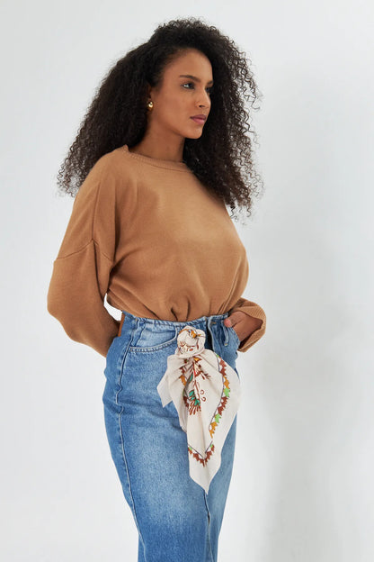 Cotton Bandana Scarf 27.5"