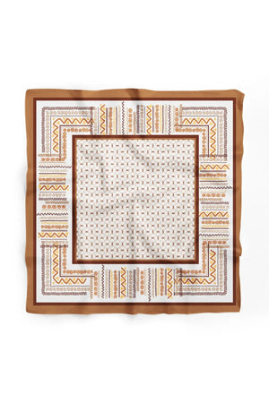 Pamuk Bandana Fular 70Cm - Pamuklu Bandana Fular Günlük Kullanım Için