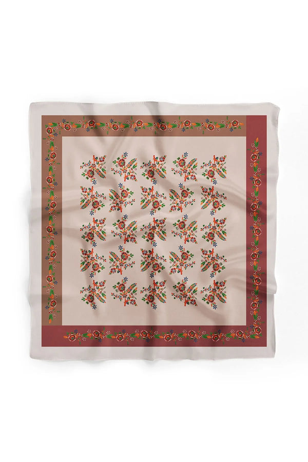 Pamuk Bandana Fular 70Cm - Pamuklu Bandana Fular Günlük Kullanım Için