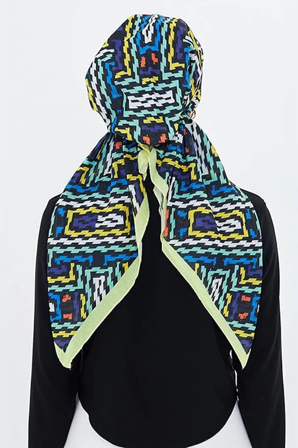 dscarf Headwear Pre Tied Head Scarves for Patterned Women Featuring | Soft Chemo Head Wear Headcover Ready Headwear