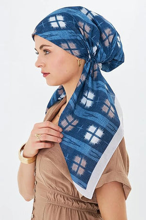 dscarf Headwear Pre Tied Head Scarves for Patterned Women Featuring | Soft Chemo Head Wear Headcover Ready Headwear