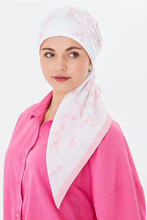 dscarf Headwear Pre Tied Head Scarves for Patterned Women Featuring | Soft Chemo Head Wear Headcover Ready Headwear
