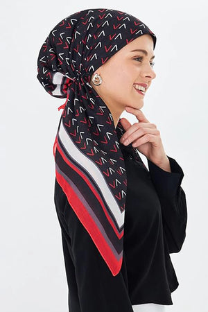 dscarf Headwear Pre Tied Head Scarves for Patterned Women Featuring | Soft Chemo Head Wear Headcover Ready Headwear