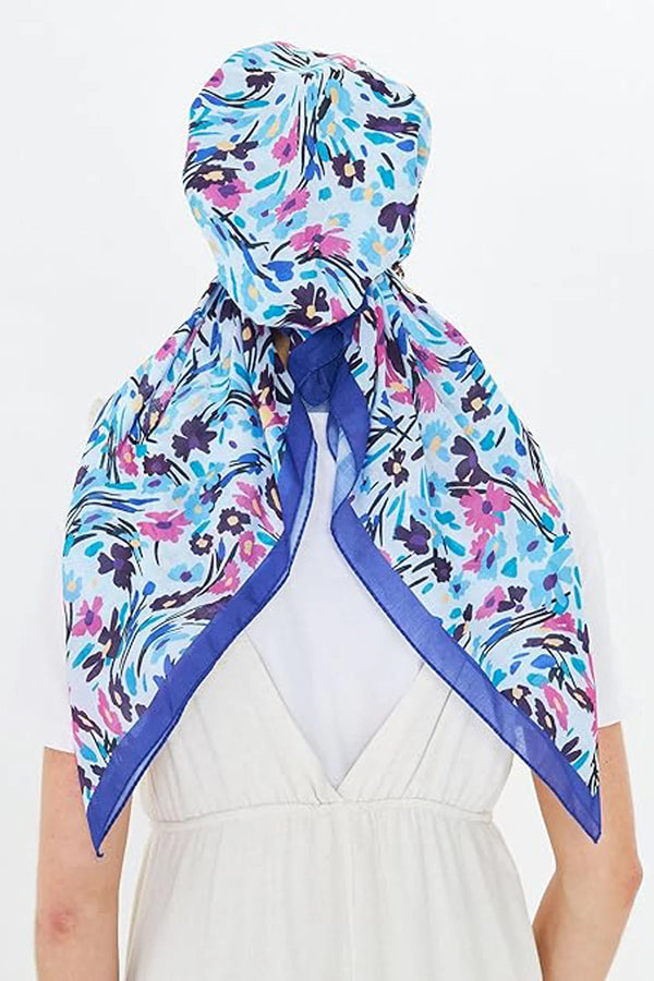 dscarf Headwear Pre Tied Head Scarves for Patterned Women Featuring | Soft Chemo Head Wear Headcover Ready Headwear