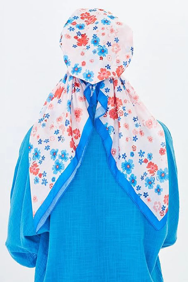 dscarf Headwear Pre Tied Head Scarves for Patterned Women Featuring | Soft Chemo Head Wear Headcover Ready Headwear