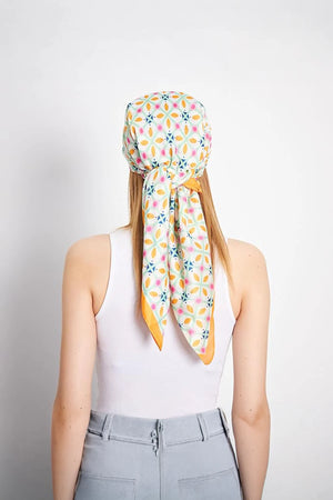 dscarf Headwear Pre Tied Head Scarves for Patterned Women Featuring | Soft Chemo Head Wear Headcover Ready Headwear