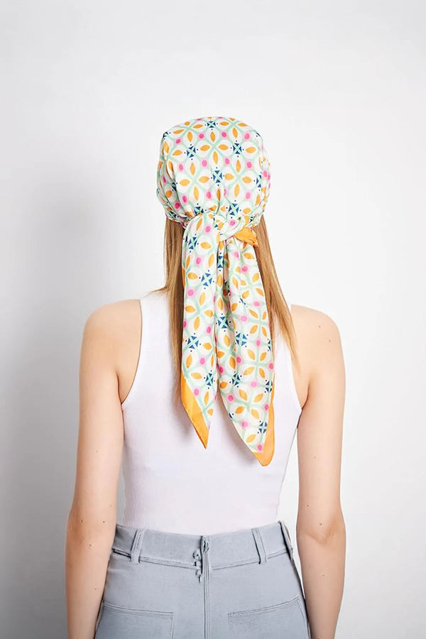 dscarf Headwear Pre Tied Head Scarves for Patterned Women Featuring | Soft Chemo Head Wear Headcover Ready Headwear
