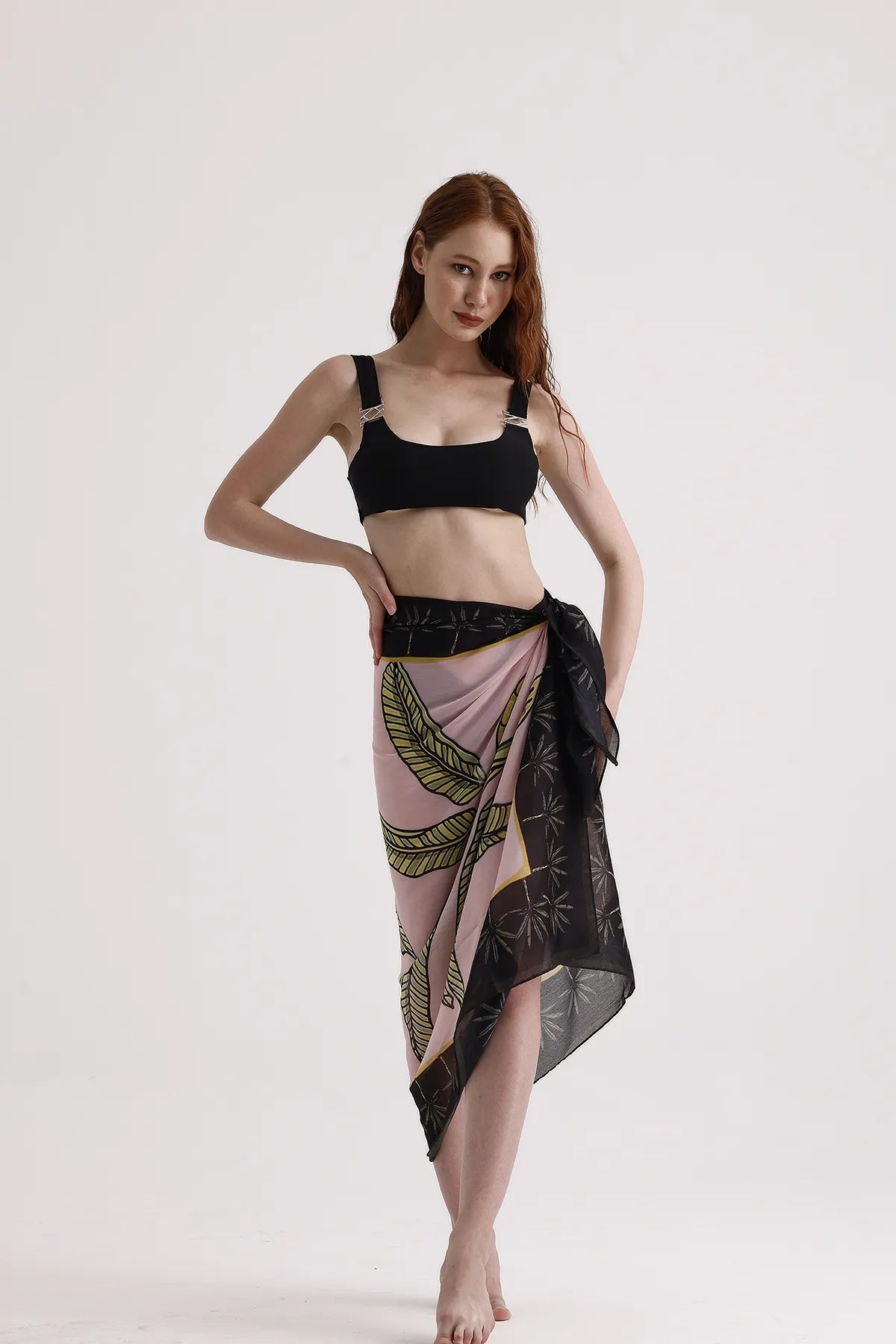 Dscarf Patterned Pareo