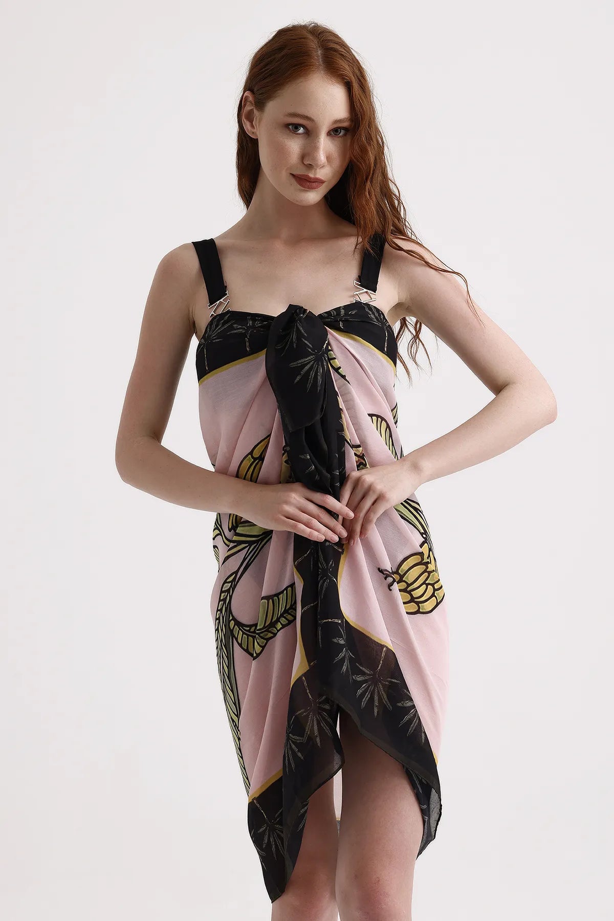 Dscarf Patterned Pareo