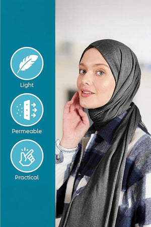 Premium Jersey Head Scarf Wrap Instant Hijab For Women | Women Muslim Instant Hijab | Ready Pre sewn Jersey Turban