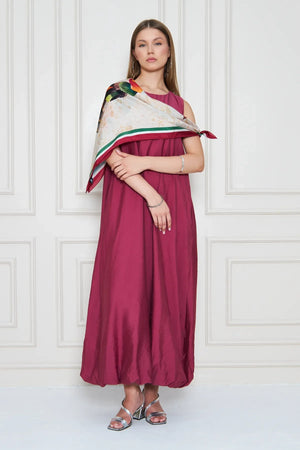 İpek Fular Eşarp - Kadın Fular Şık Kombinler Için