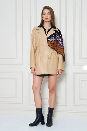 İpek Fular Eşarp - Kadın Fular Şık Kombinler Için