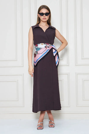 İpek Fular Eşarp - Kadın Fular Şık Kombinler Için