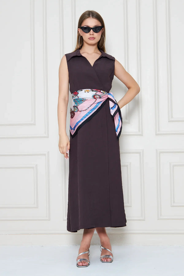 İpek Fular Eşarp - Kadın Fular Şık Kombinler Için