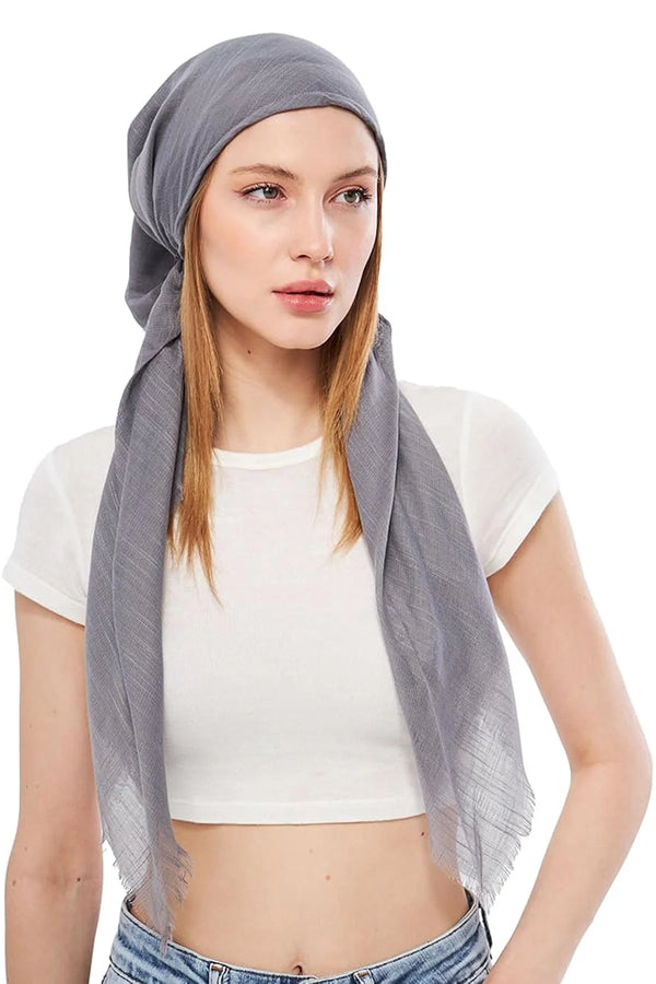 dscarf Headwear Pre Tied Head Scarves for Women Featuring | Soft Chemo Head Wear Headcover Ready Headwear