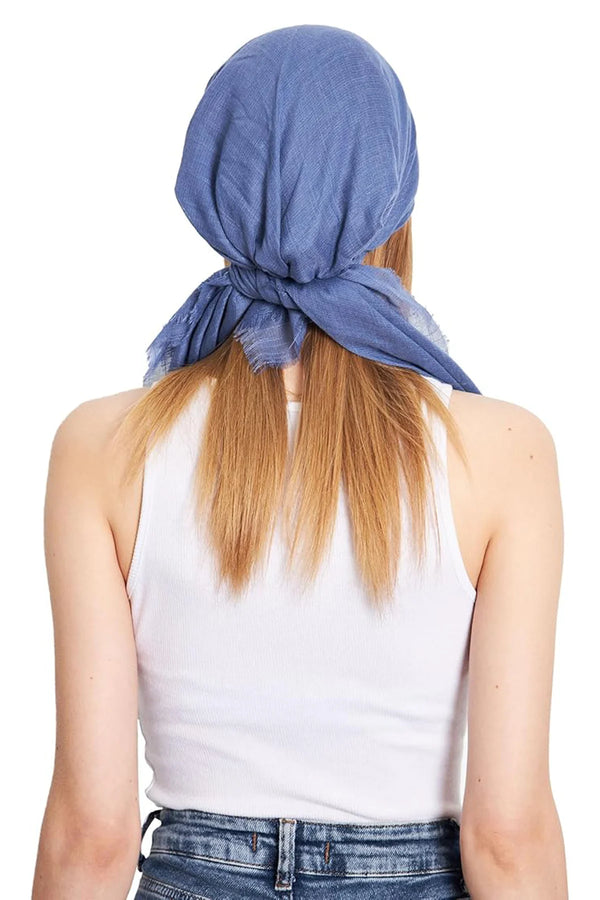 dscarf Headwear Pre Tied Head Scarves for Women Featuring | Soft Chemo Head Wear Headcover Ready Headwear