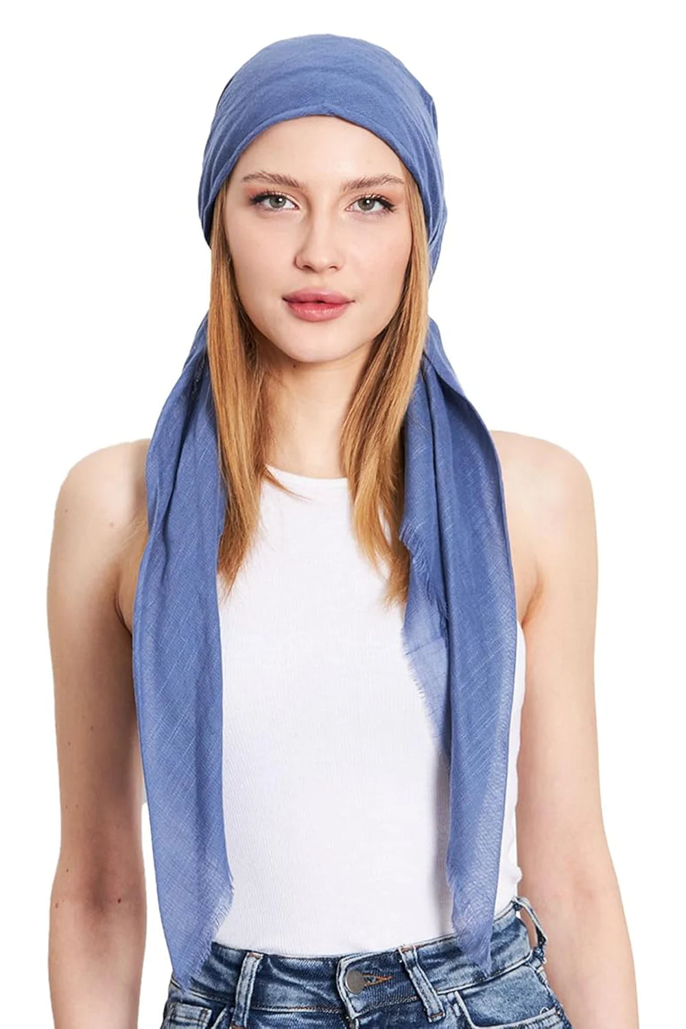dscarf Headwear Pre Tied Head Scarves for Women Featuring | Soft Chemo Head Wear Headcover Ready Headwear