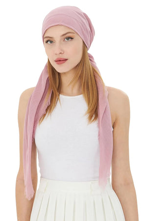 dscarf Headwear Pre Tied Head Scarves for Women Featuring | Soft Chemo Head Wear Headcover Ready Headwear