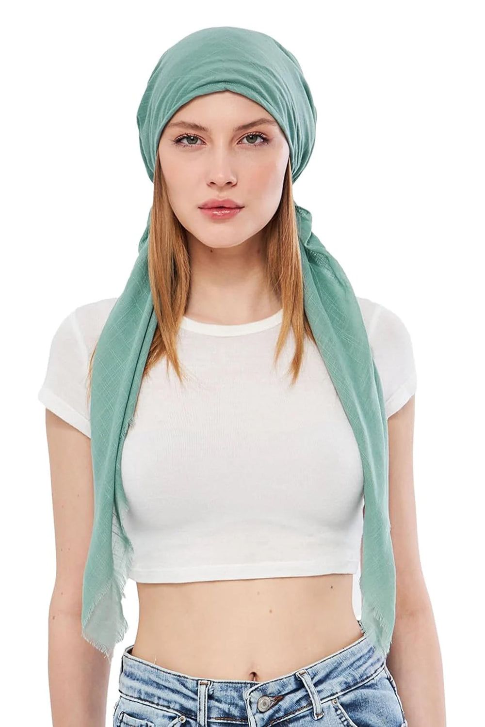 dscarf Headwear Pre Tied Head Scarves for Women Featuring | Soft Chemo Head Wear Headcover Ready Headwear
