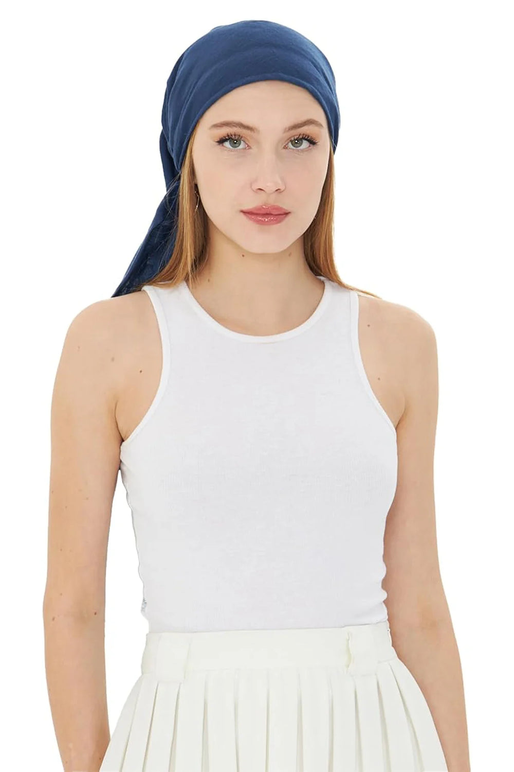 dscarf Headwear Pre Tied Head Scarves for Women Featuring | Soft Chemo Head Wear Headcover Ready Headwear